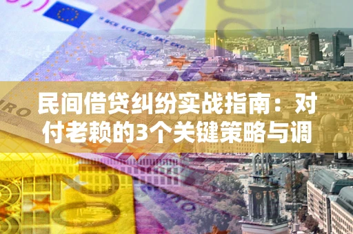 北京民间借贷纠纷实战指南：对付老赖的3个关键策略与调解盲区解析