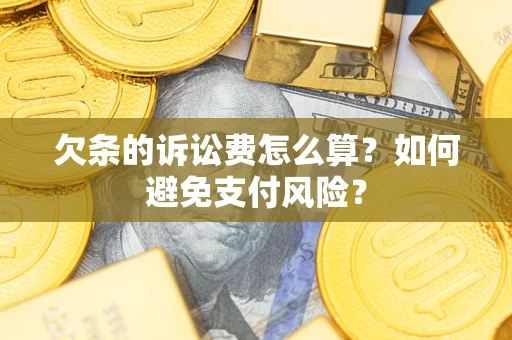 北京欠条的诉讼费怎么算？如何避免支付风险？