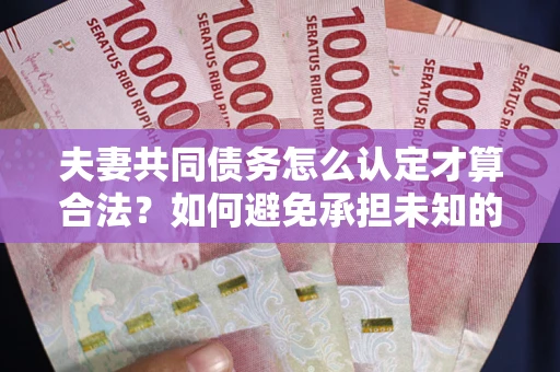 北京夫妻共同债务怎么认定才算合法？如何避免承担未知的债务风险？